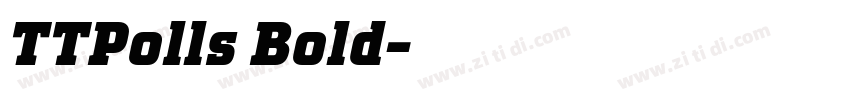 TTPolls Bold字体转换 TTPolls Bold字体转换